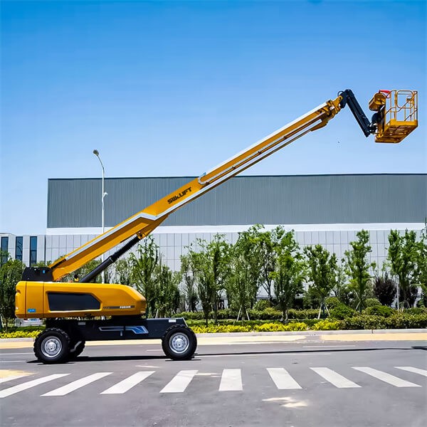 Önjáró teleszkópos gémes emelők