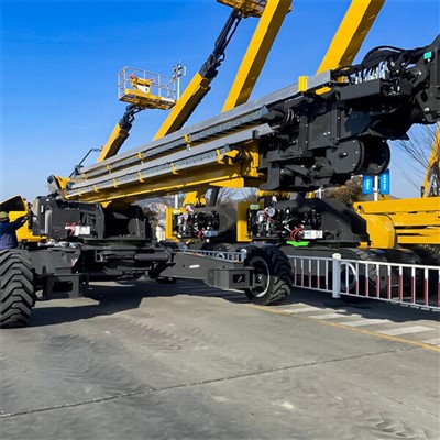 60 láb teleszkópos gémemelő